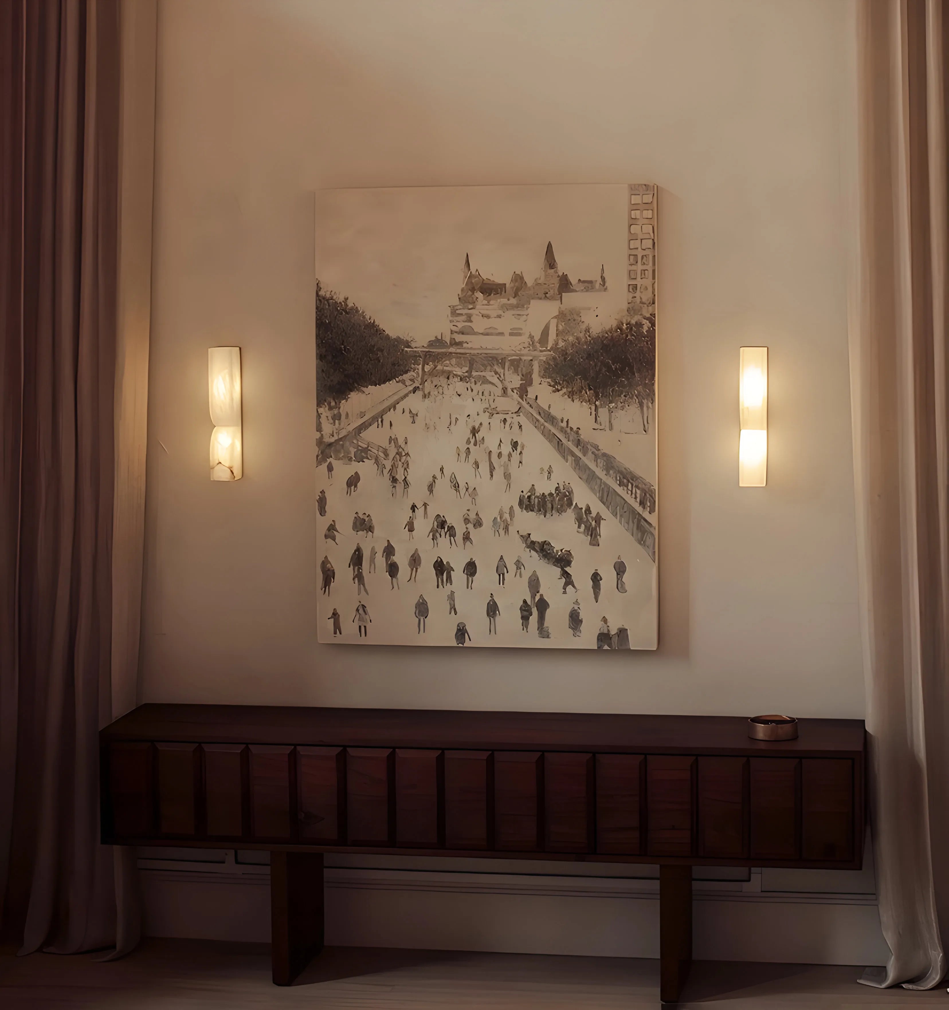 Alabaster Essence Wall Sconce - NexioPick