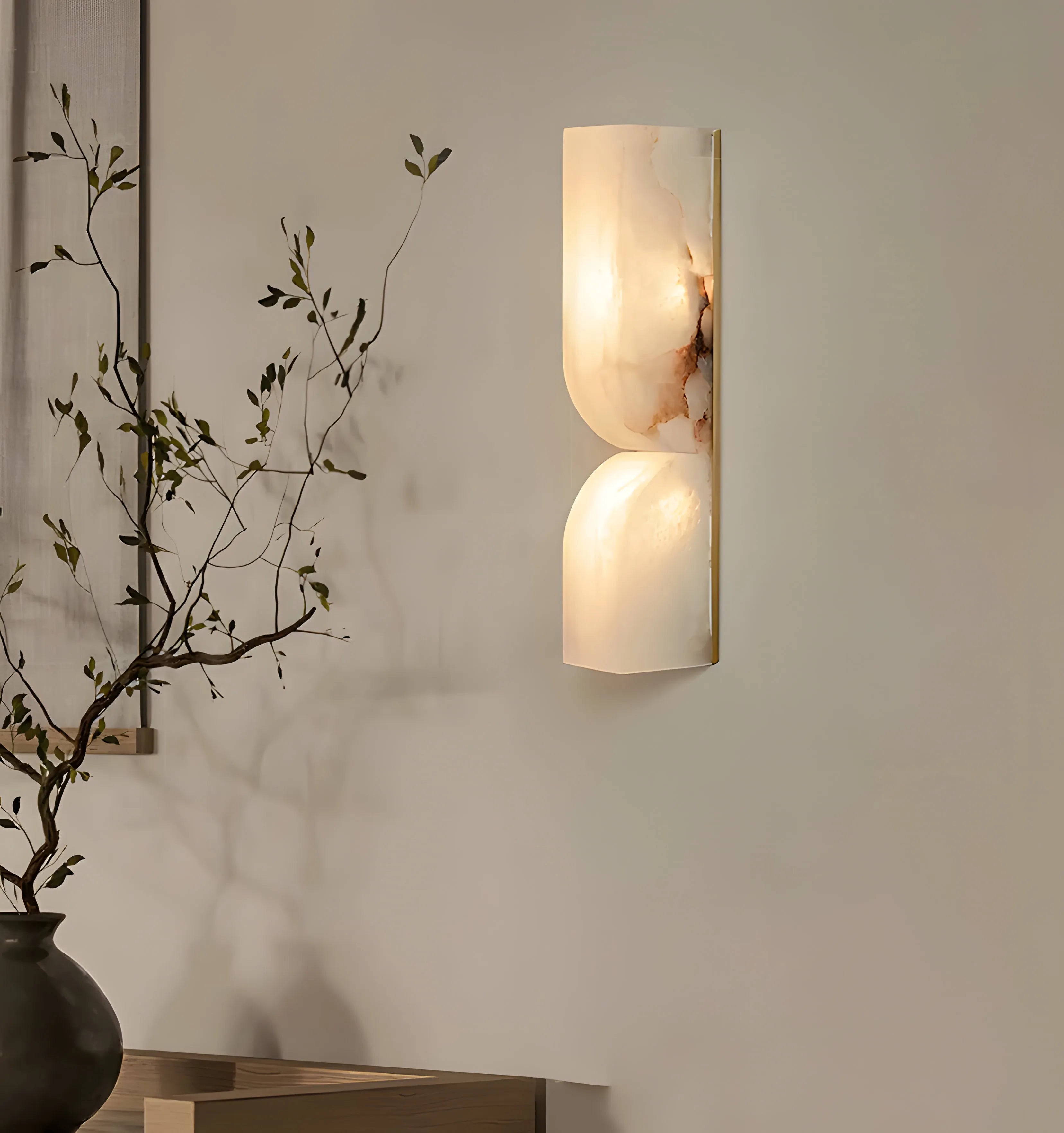 Alabaster Essence Wall Sconce - NexioPick