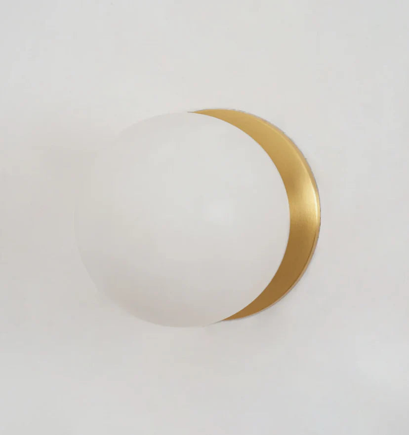 Alabaster Mini Orb Wall Lamp - NexioPick