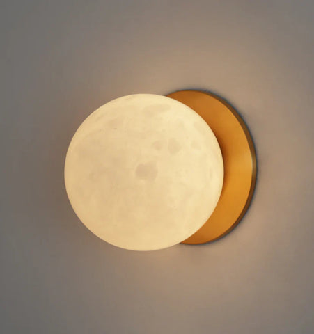 Alabaster Mini Orb Wall Lamp - NexioPick