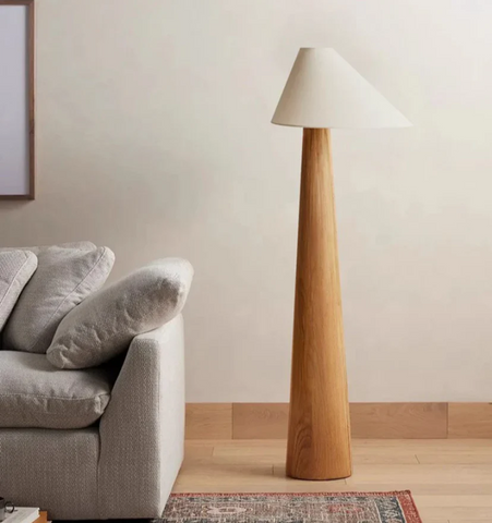 Alain Log Floor Lamp - NexioPick