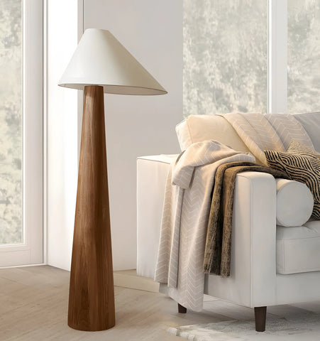 Alain Log Floor Lamp - NexioPick