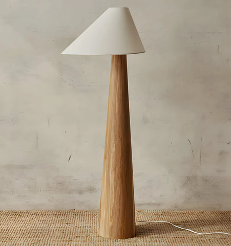 Alain Log Floor Lamp - NexioPick