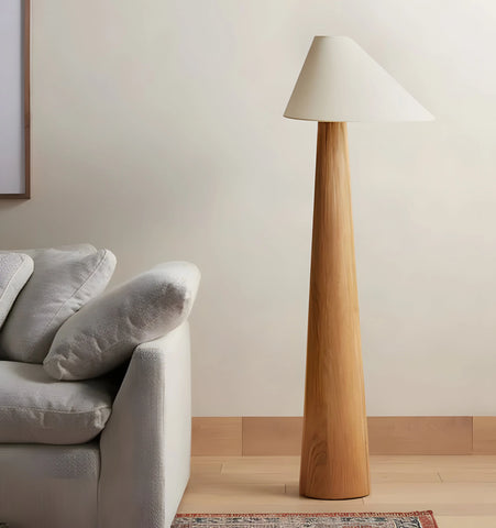 Alain Log Floor Lamp - NexioPick