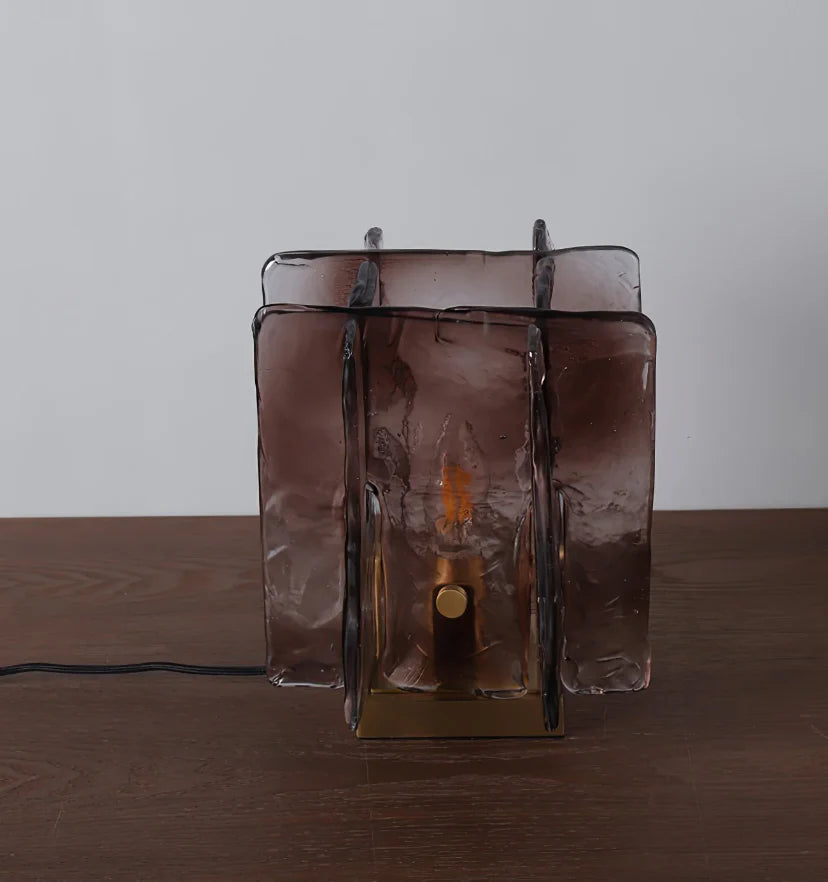 Amber Building Block Table Lamp - NexioPick