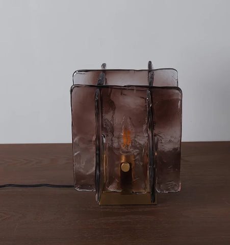 Amber Building Block Table Lamp - NexioPick