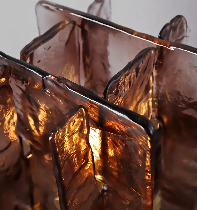 Amber Building Block Table Lamp - NexioPick