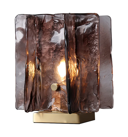 Amber Building Block Table Lamp - NexioPick
