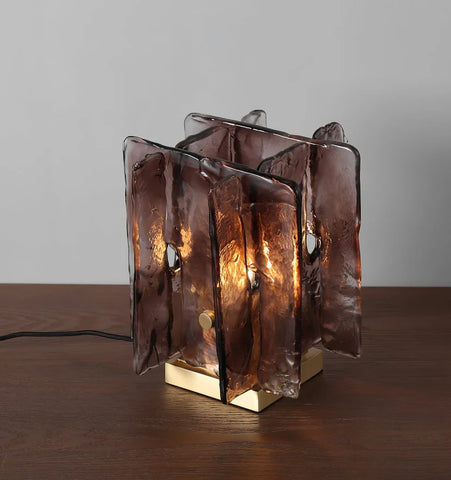 Amber Building Block Table Lamp - NexioPick