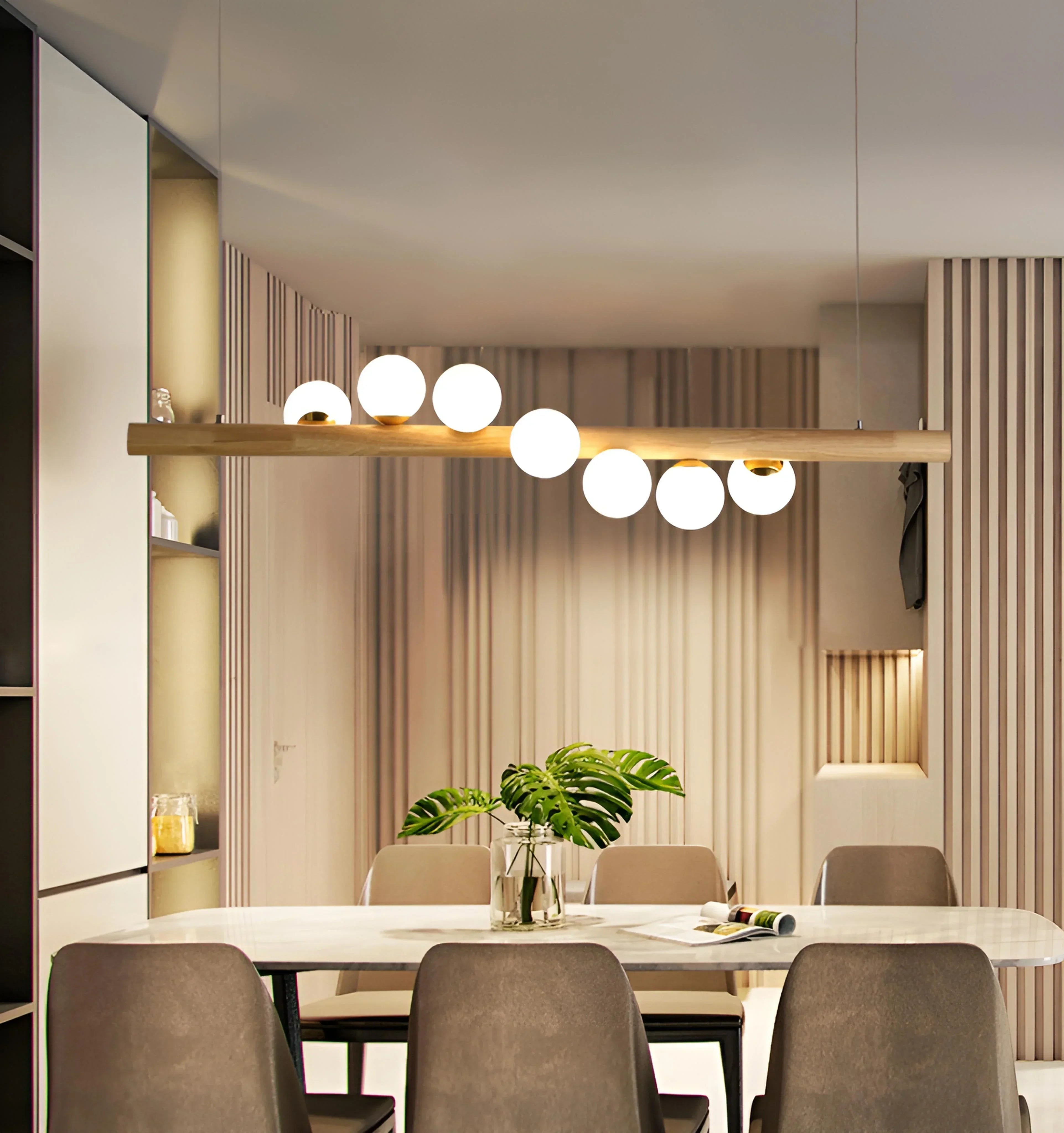 Amelia Log Bubble Chandelier - NexioPick