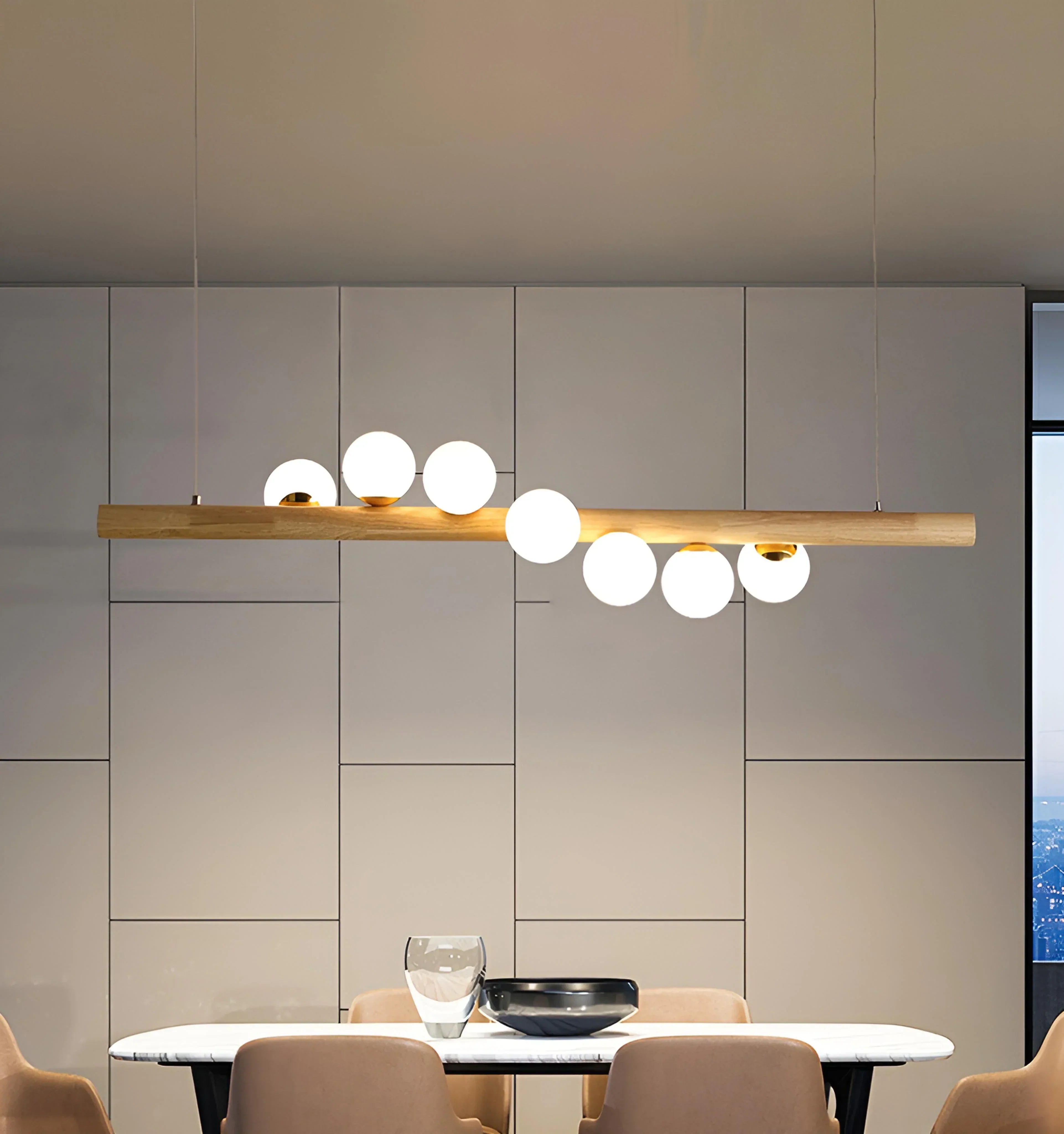 Amelia Log Bubble Chandelier - NexioPick