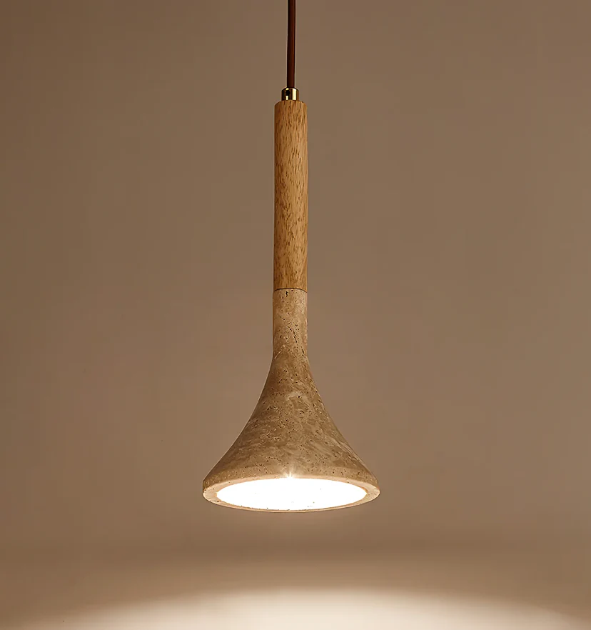 Aplomb Travertine Pendant Lamp - NexioPick