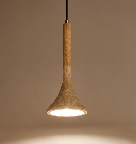 Aplomb Travertine Pendant Lamp - NexioPick