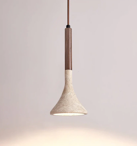 Aplomb Travertine Pendant Lamp - NexioPick