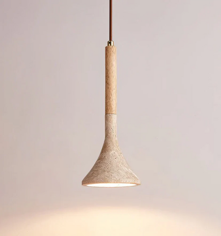 Aplomb Travertine Pendant Lamp - NexioPick