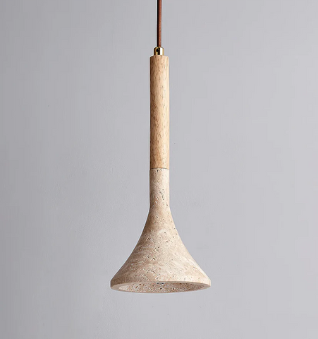 Aplomb Travertine Pendant Lamp - NexioPick