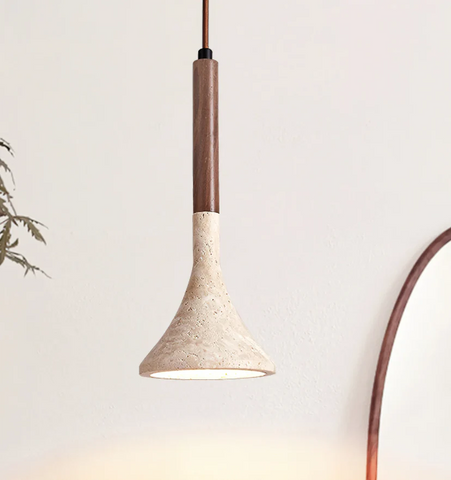 Aplomb Travertine Pendant Lamp - NexioPick