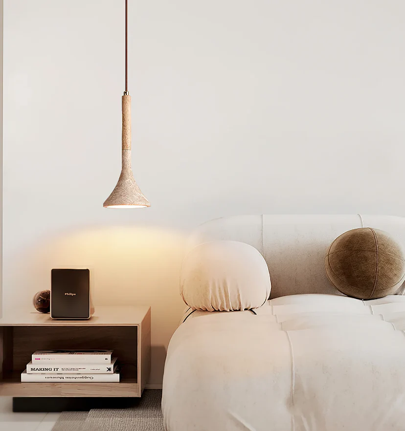 Aplomb Travertine Pendant Lamp - NexioPick