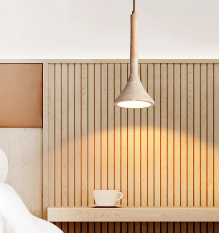 Aplomb Travertine Pendant Lamp - NexioPick