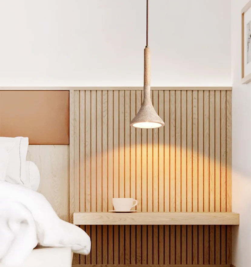 Aplomb Travertine Pendant Lamp - NexioPick