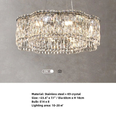 Avery Crystal Chandelier - NexioPick