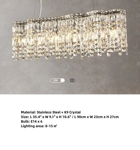 Avery Crystal Chandelier - NexioPick