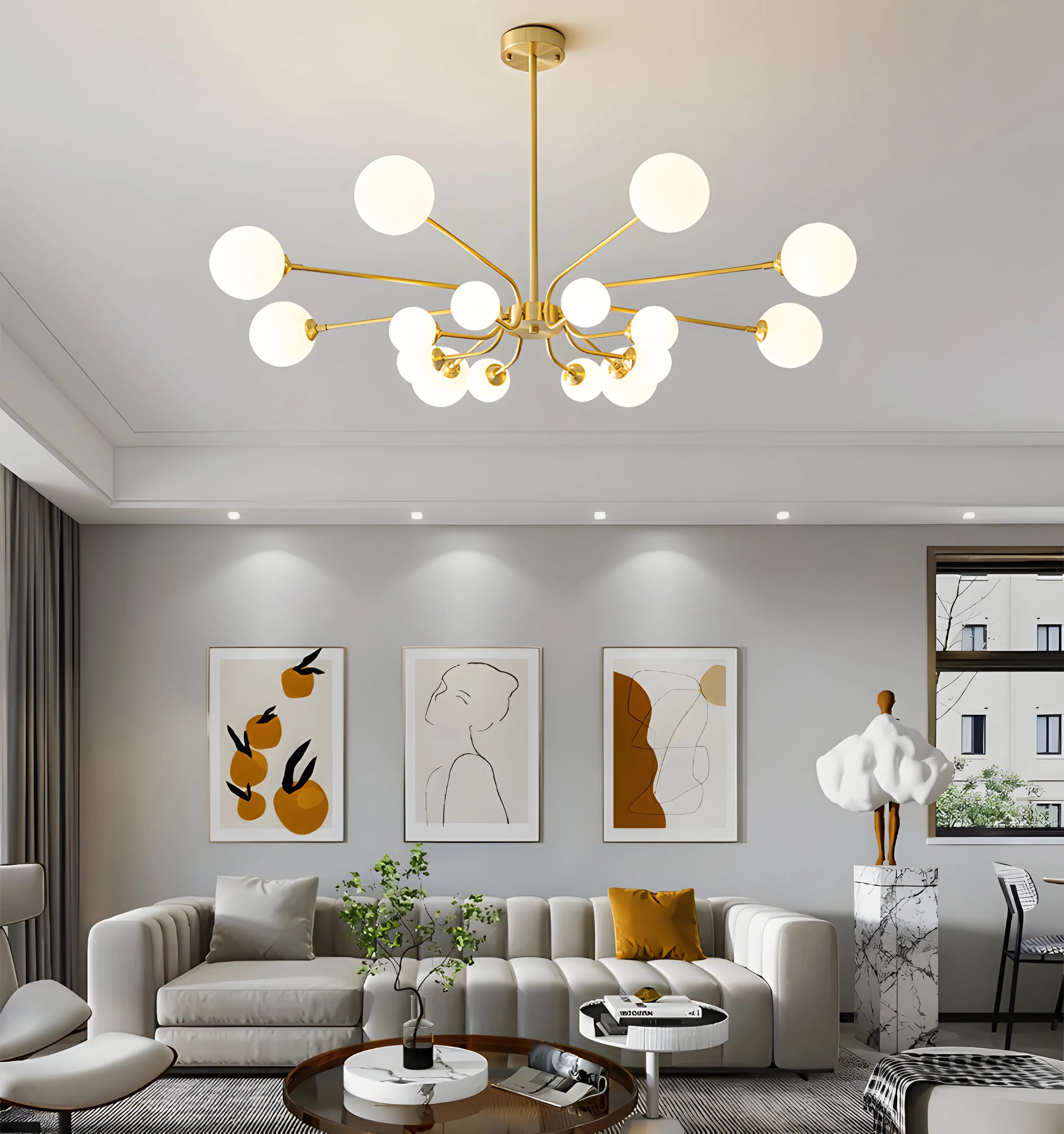 Balloon Ball Chandelier - NexioPick