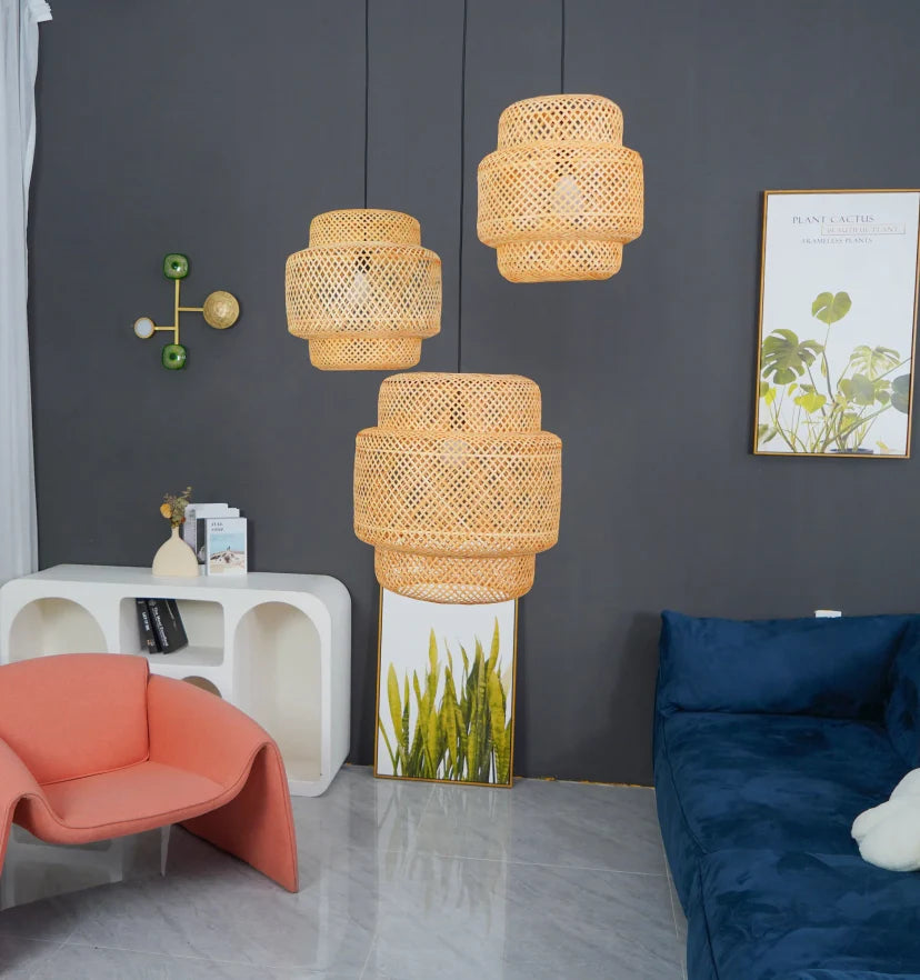 Bamboo Pendant Light - NexioPick
