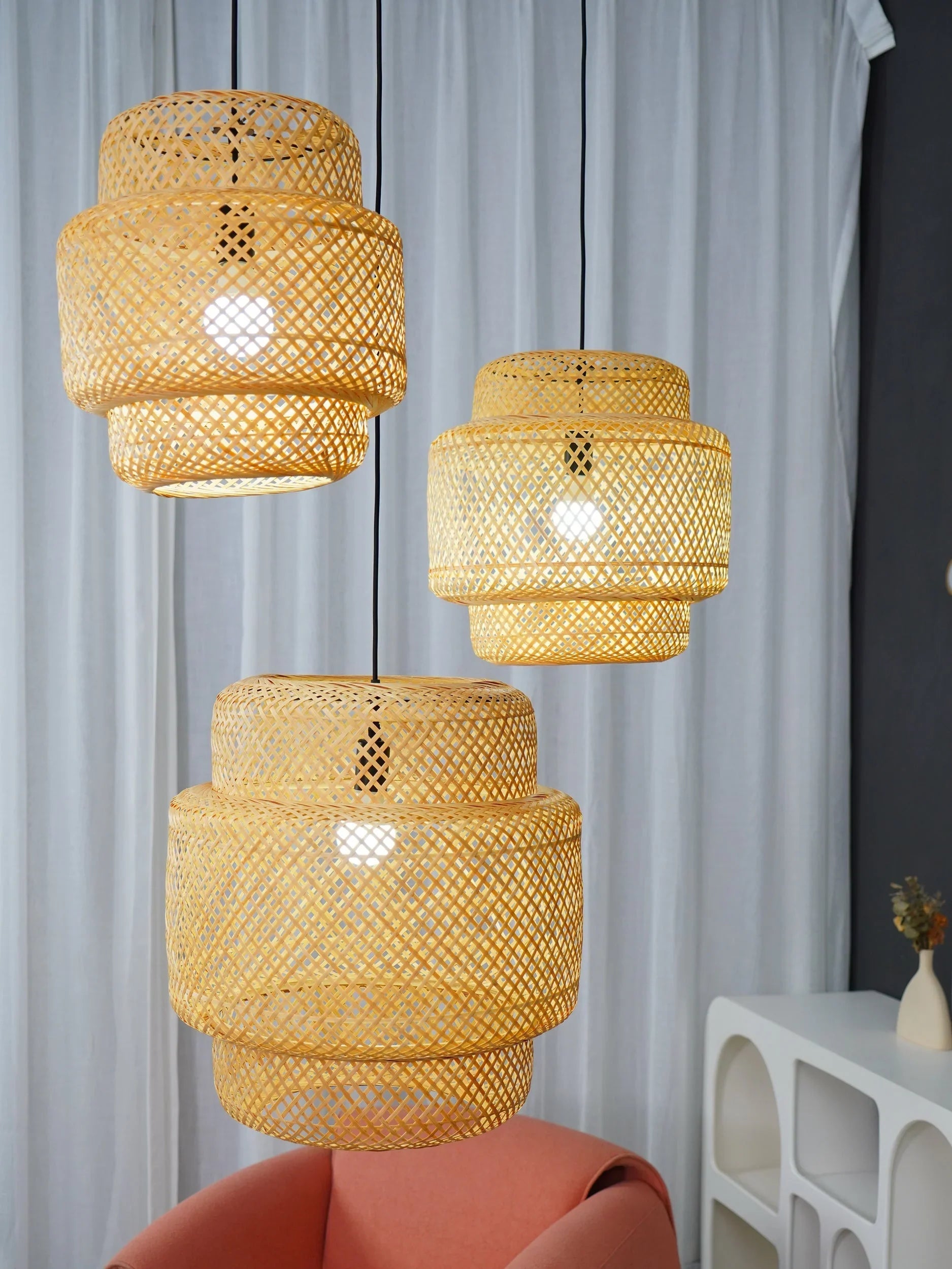 Bamboo Pendant Light - NexioPick