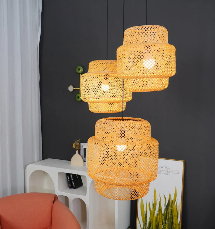 Bamboo Pendant Light - NexioPick