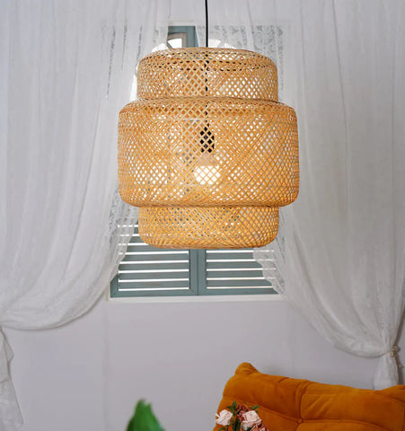 Bamboo Pendant Light - NexioPick