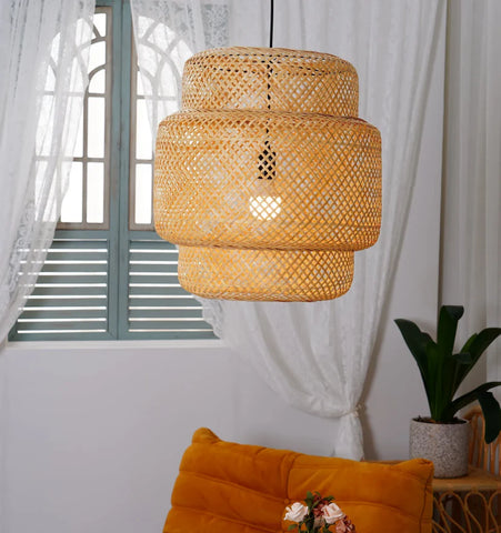 Bamboo Pendant Light - NexioPick