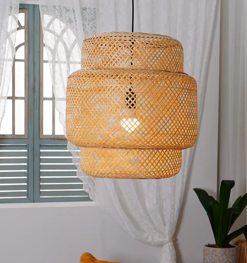 Bamboo Pendant Light - NexioPick