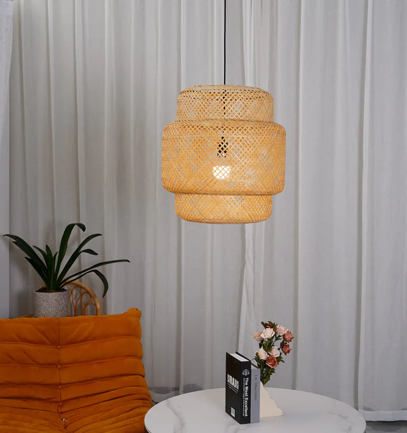 Bamboo Pendant Light - NexioPick