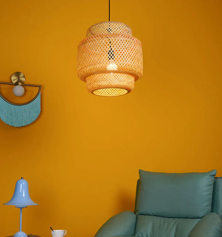 Bamboo Pendant Light - NexioPick
