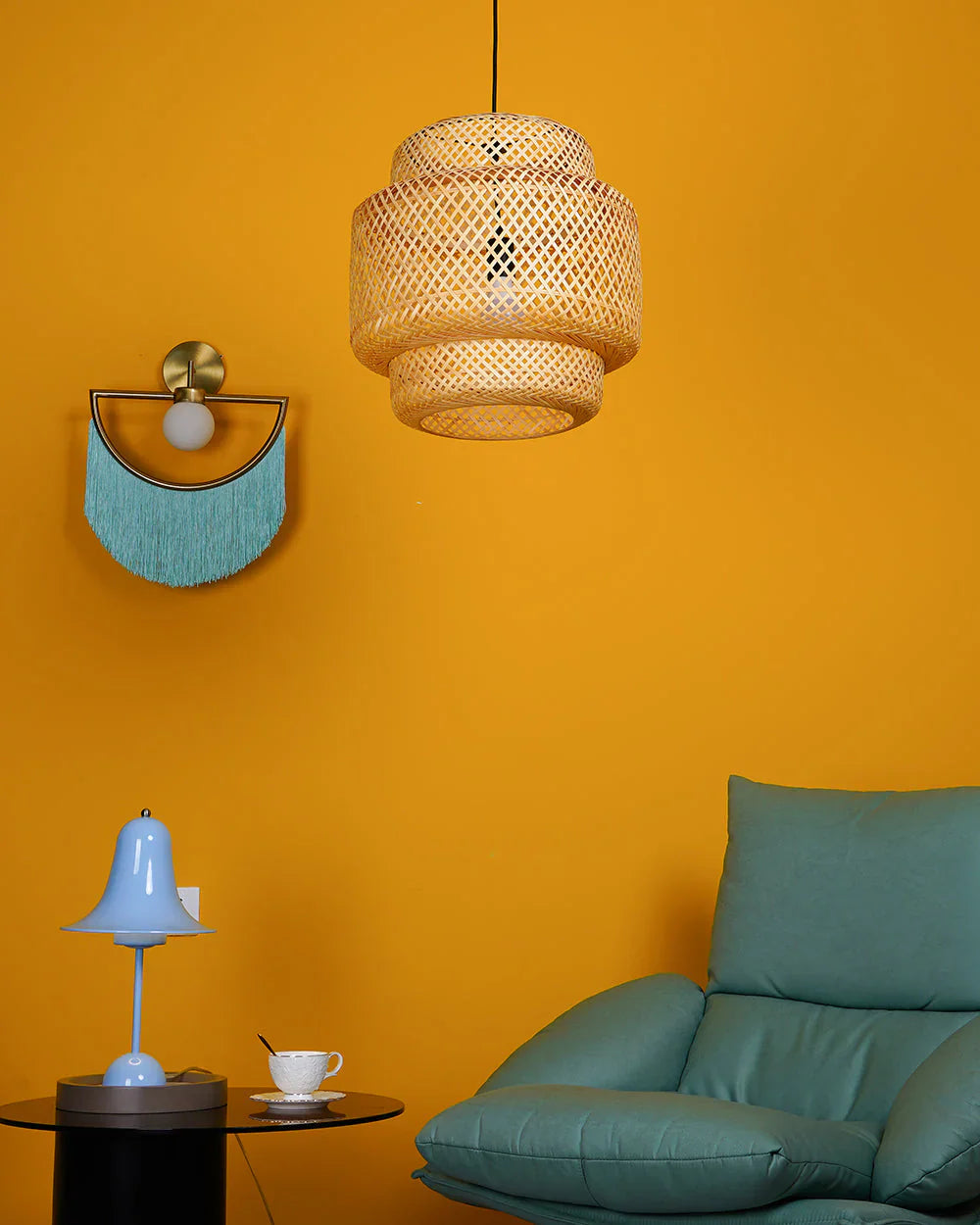 Bamboo Pendant Light - NexioPick