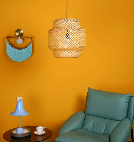 Bamboo Pendant Light - NexioPick