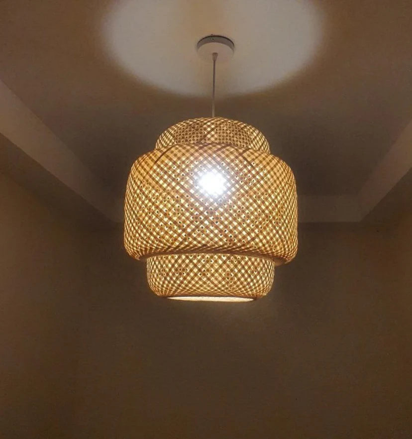 Bamboo Pendant Light - NexioPick