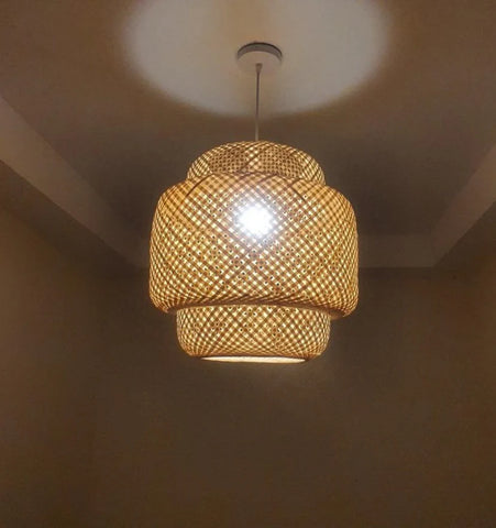 Bamboo Pendant Light - NexioPick