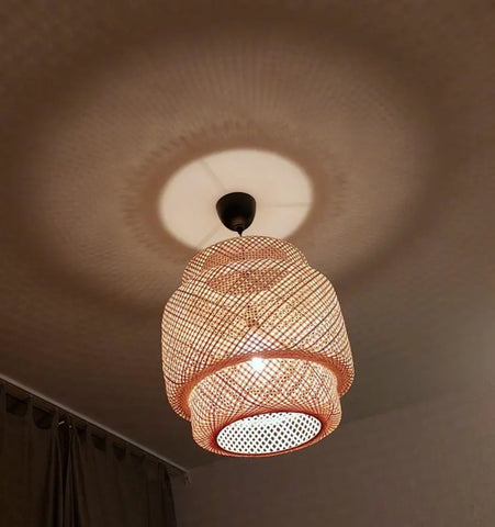 Bamboo Pendant Light - NexioPick