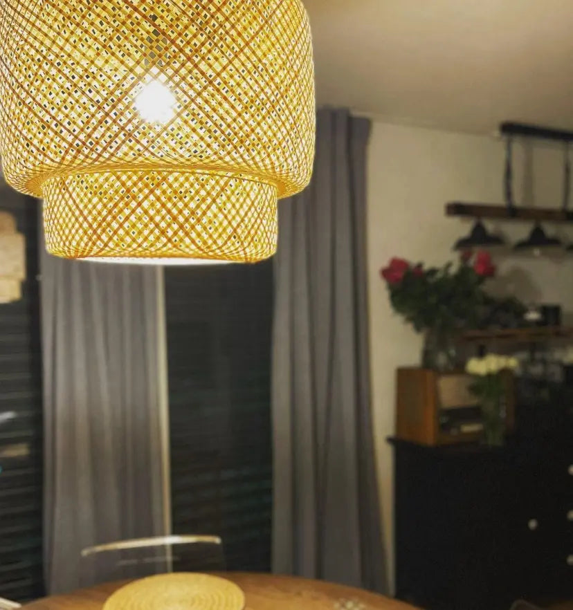Bamboo Pendant Light - NexioPick