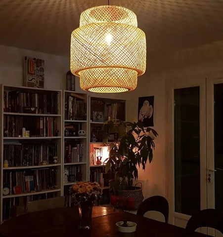 Bamboo Pendant Light - NexioPick