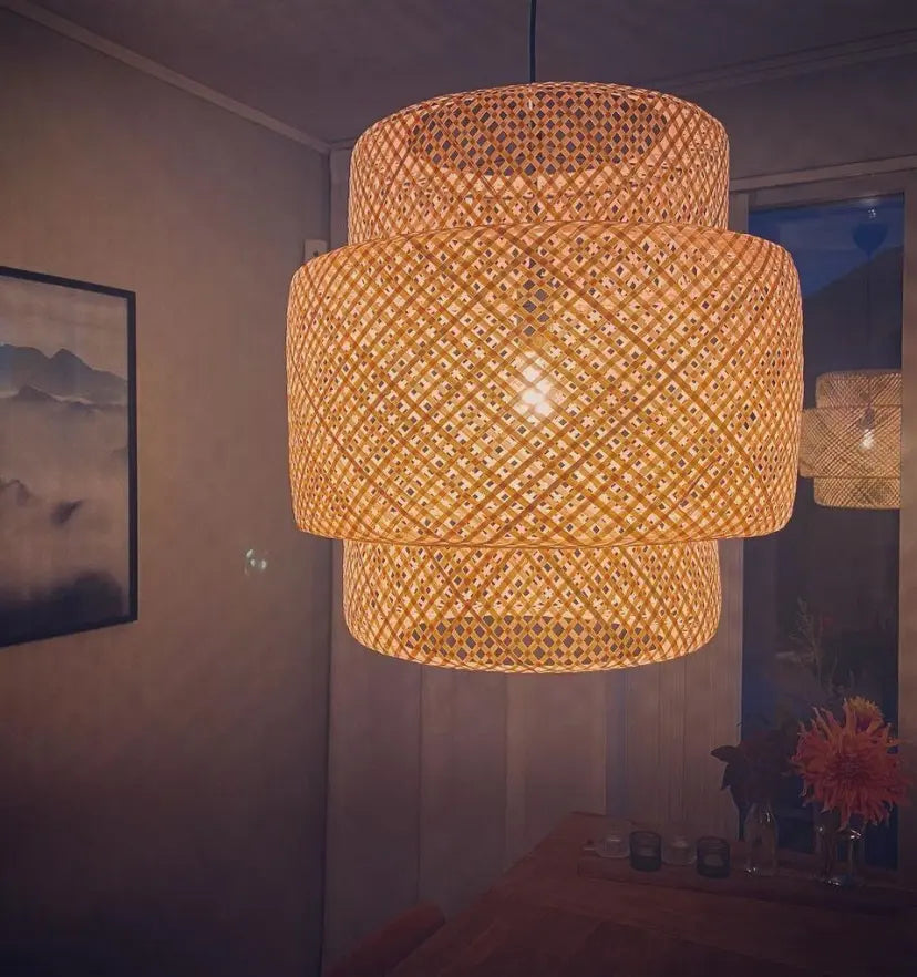 Bamboo Pendant Light - NexioPick
