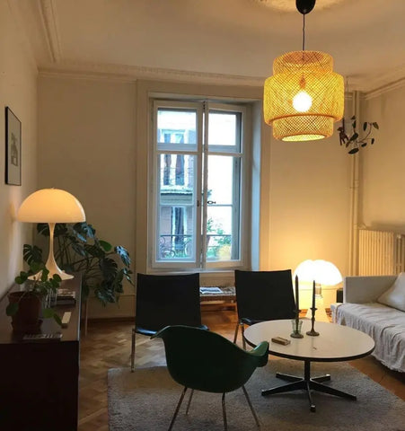 Bamboo Pendant Light - NexioPick