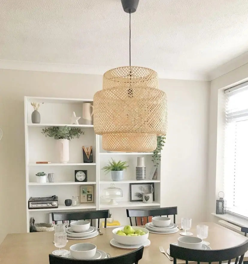 Bamboo Pendant Light - NexioPick