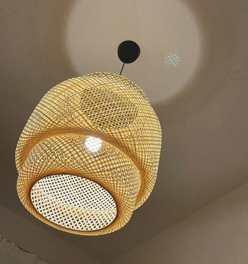 Bamboo Pendant Light - NexioPick