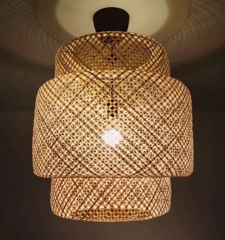 Bamboo Pendant Light - NexioPick