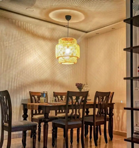 Bamboo Pendant Light - NexioPick