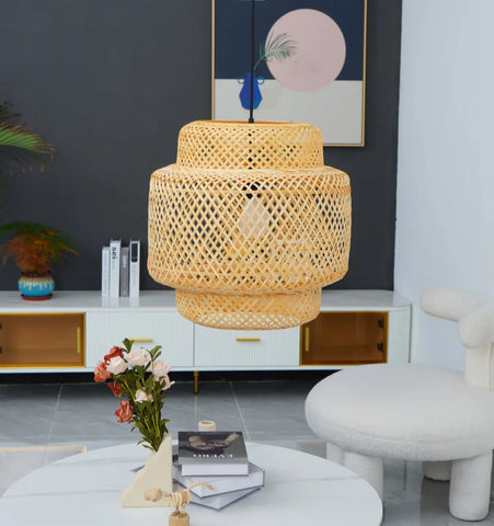 Bamboo Pendant Light - NexioPick