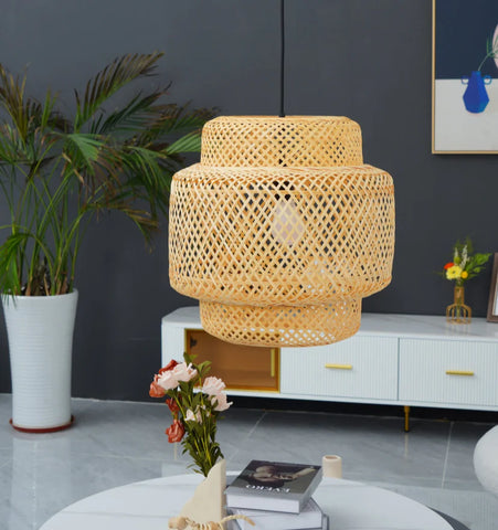Bamboo Pendant Light - NexioPick
